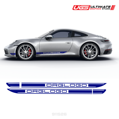 Door Side Graphics fits Porsche 911