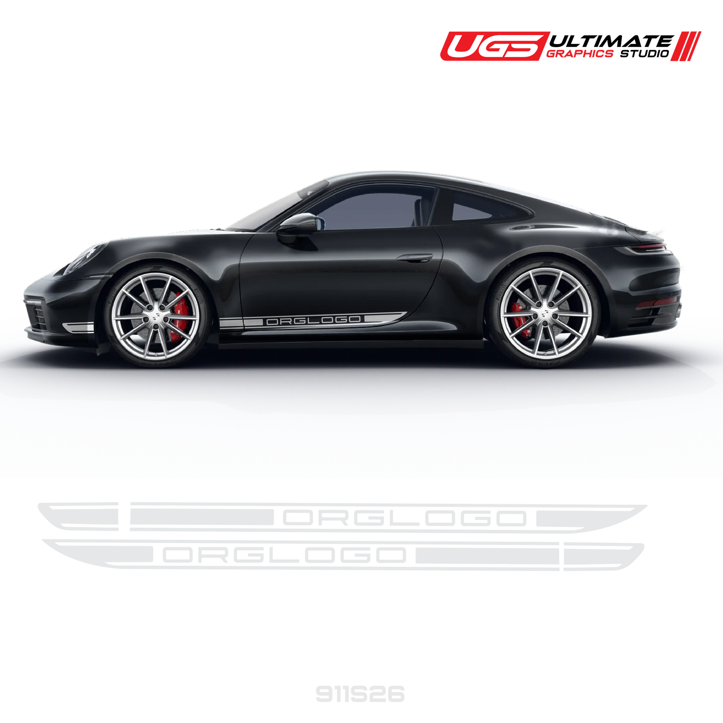Door Side Graphics fits Porsche 911