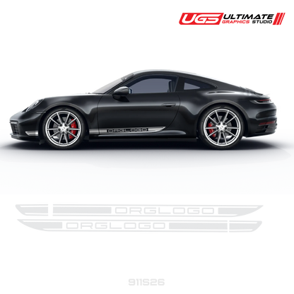 Door Side Graphics fits Porsche 911