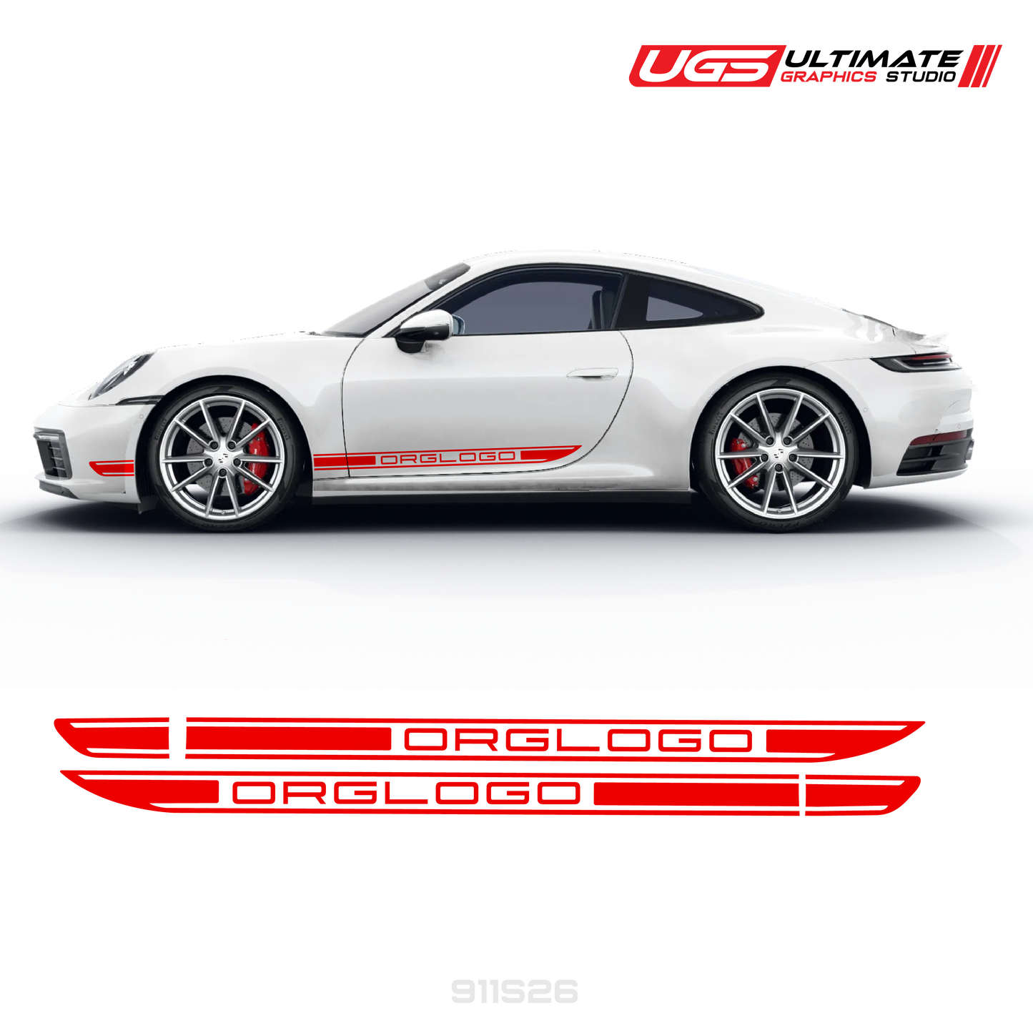 Door Side Graphics fits Porsche 911