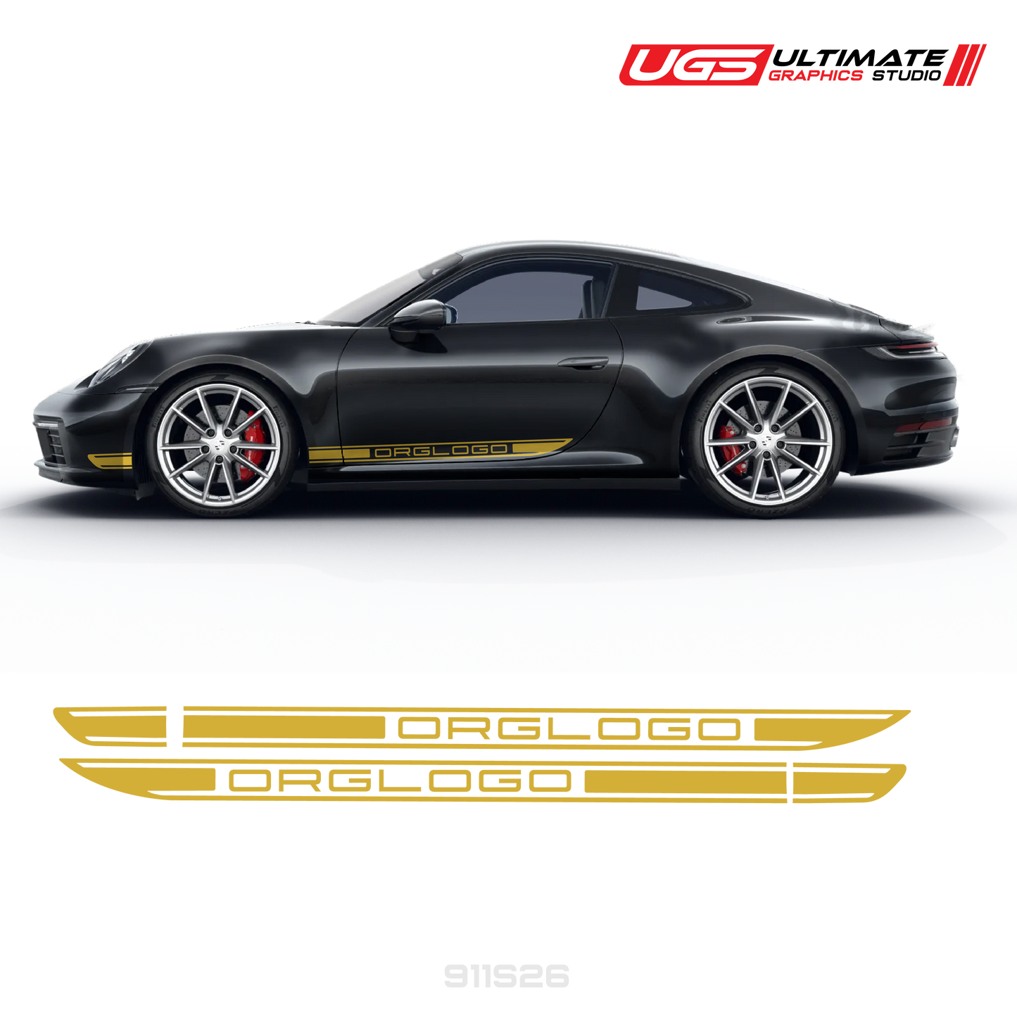 Door Side Graphics fits Porsche 911