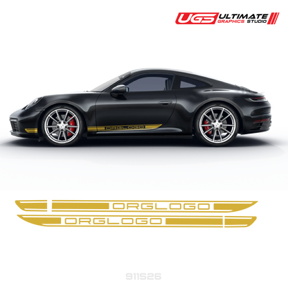 Door Side Graphics fits Porsche 911