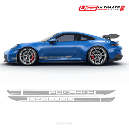 Door Side Graphics fits Porsche 911