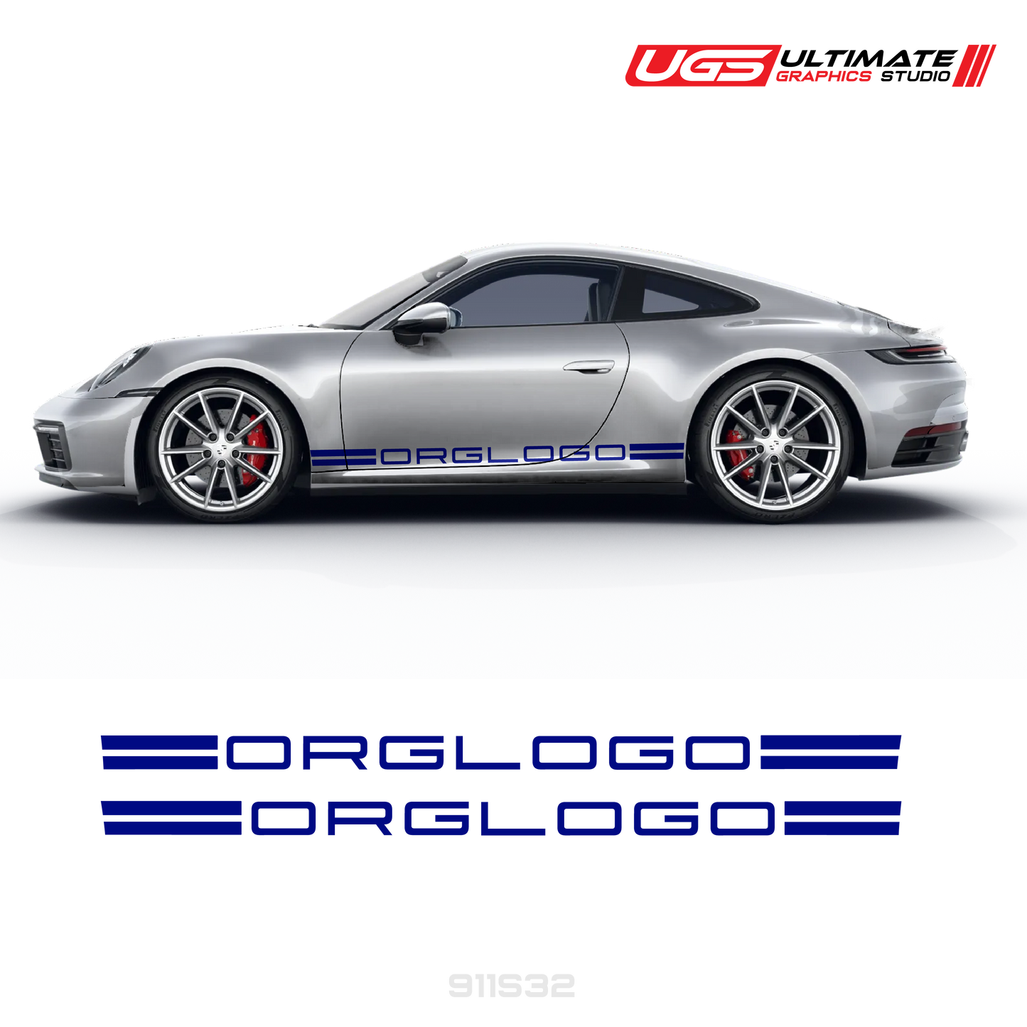 Side Rocker Graphics fits Porsche 911