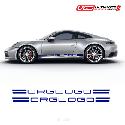 Side Rocker Graphics fits Porsche 911