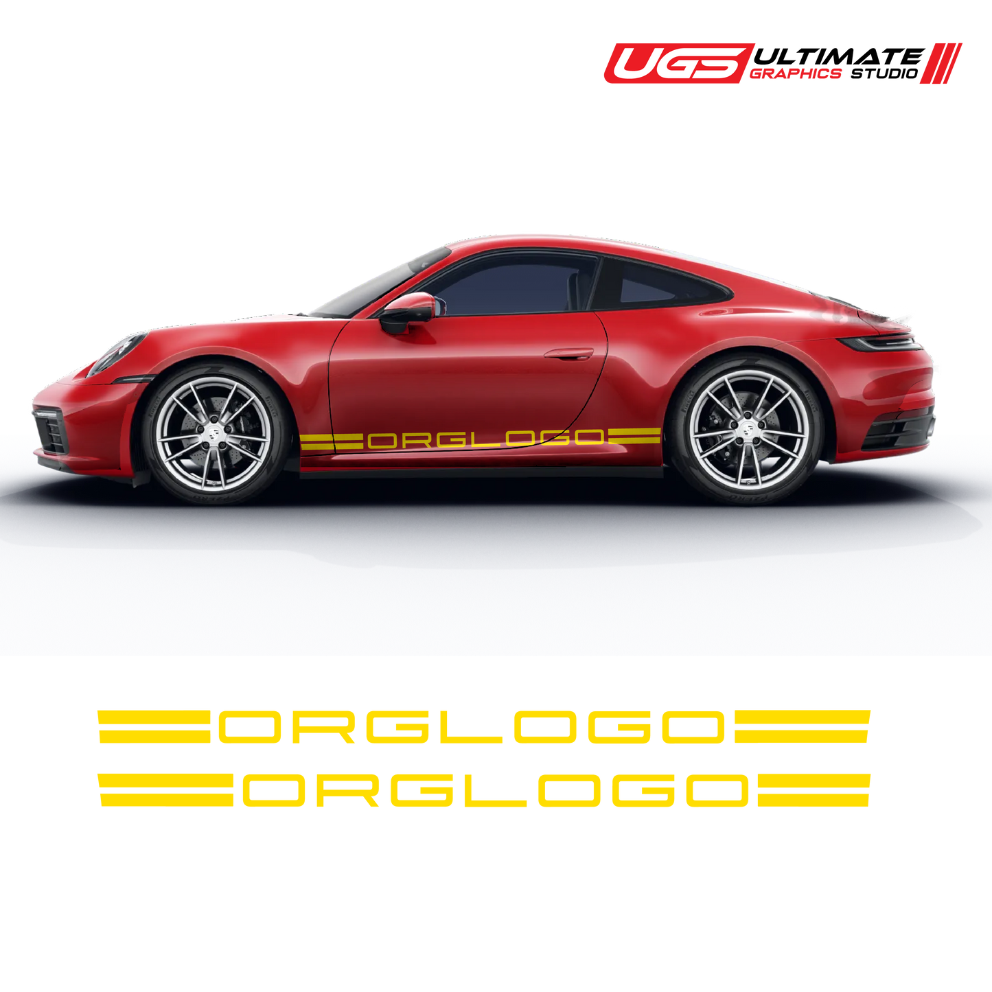 Side Rocker Graphics fits Porsche 911