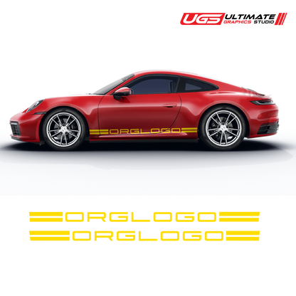 Side Rocker Graphics fits Porsche 911