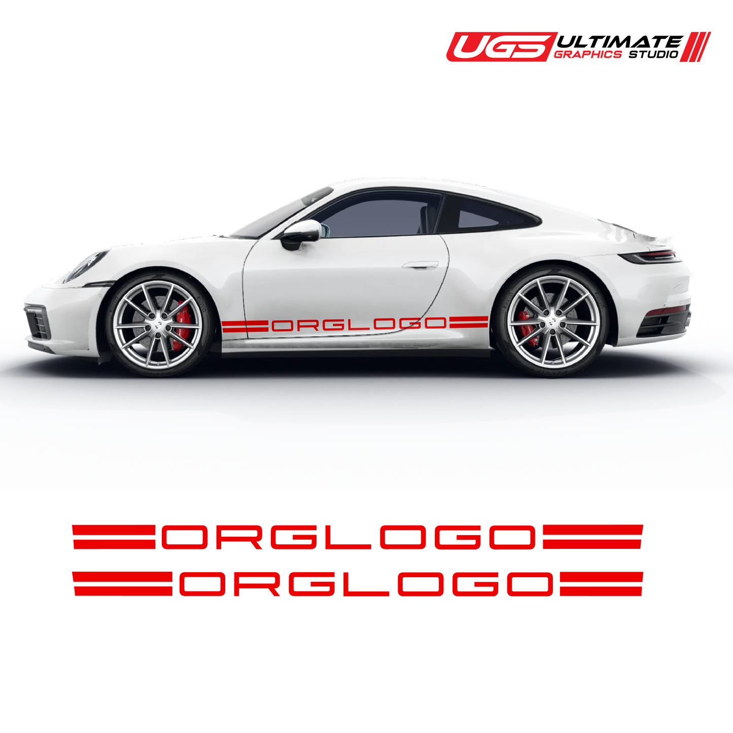 Side Rocker Graphics fits Porsche 911