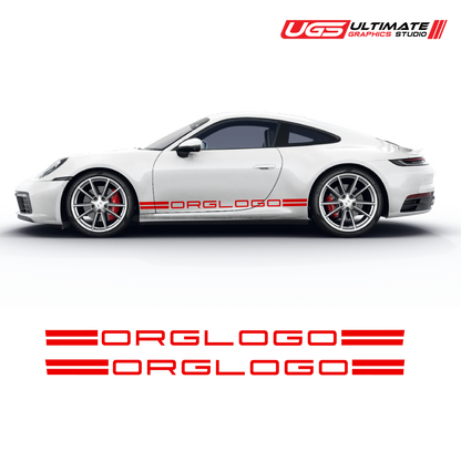 Side Rocker Graphics fits Porsche 911