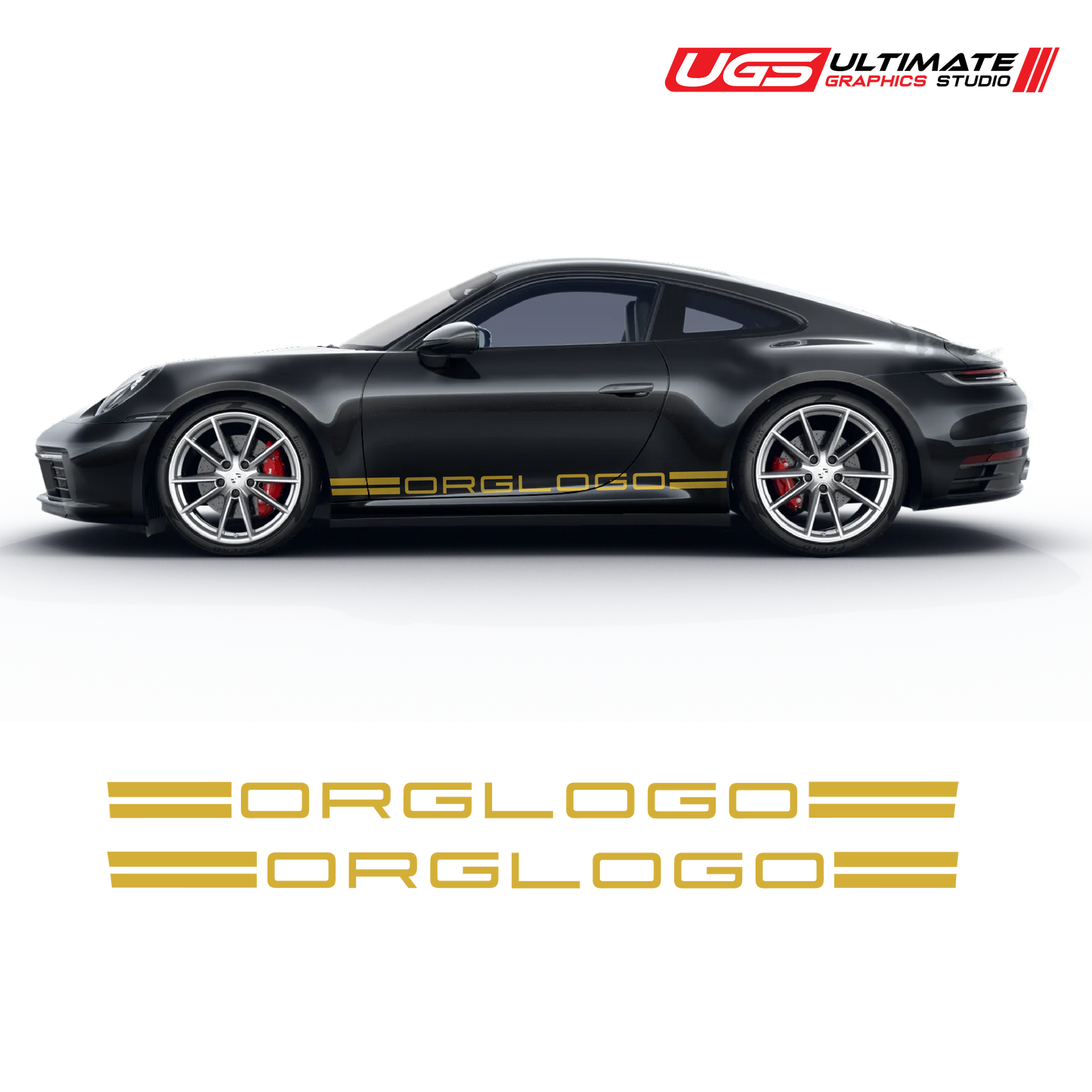 Side Rocker Graphics fits Porsche 911