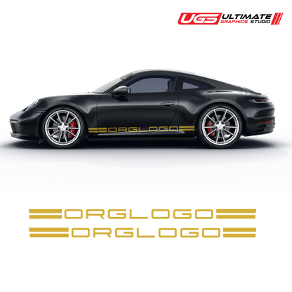Side Rocker Graphics fits Porsche 911