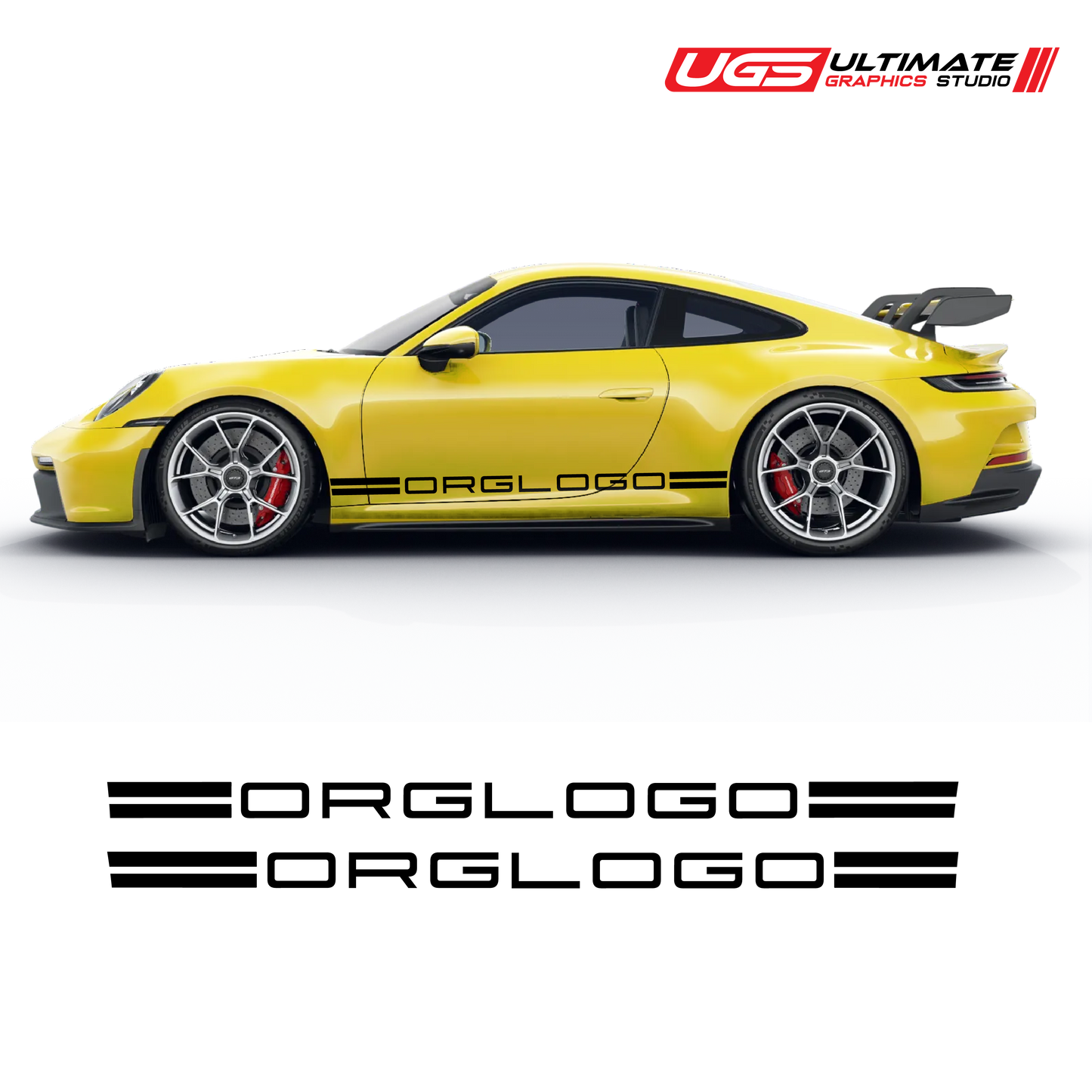 Side Rocker Graphics fits Porsche 911