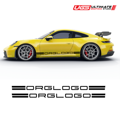 Side Rocker Graphics fits Porsche 911