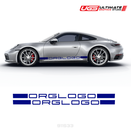 Side Rocker Graphics fits Porsche 911