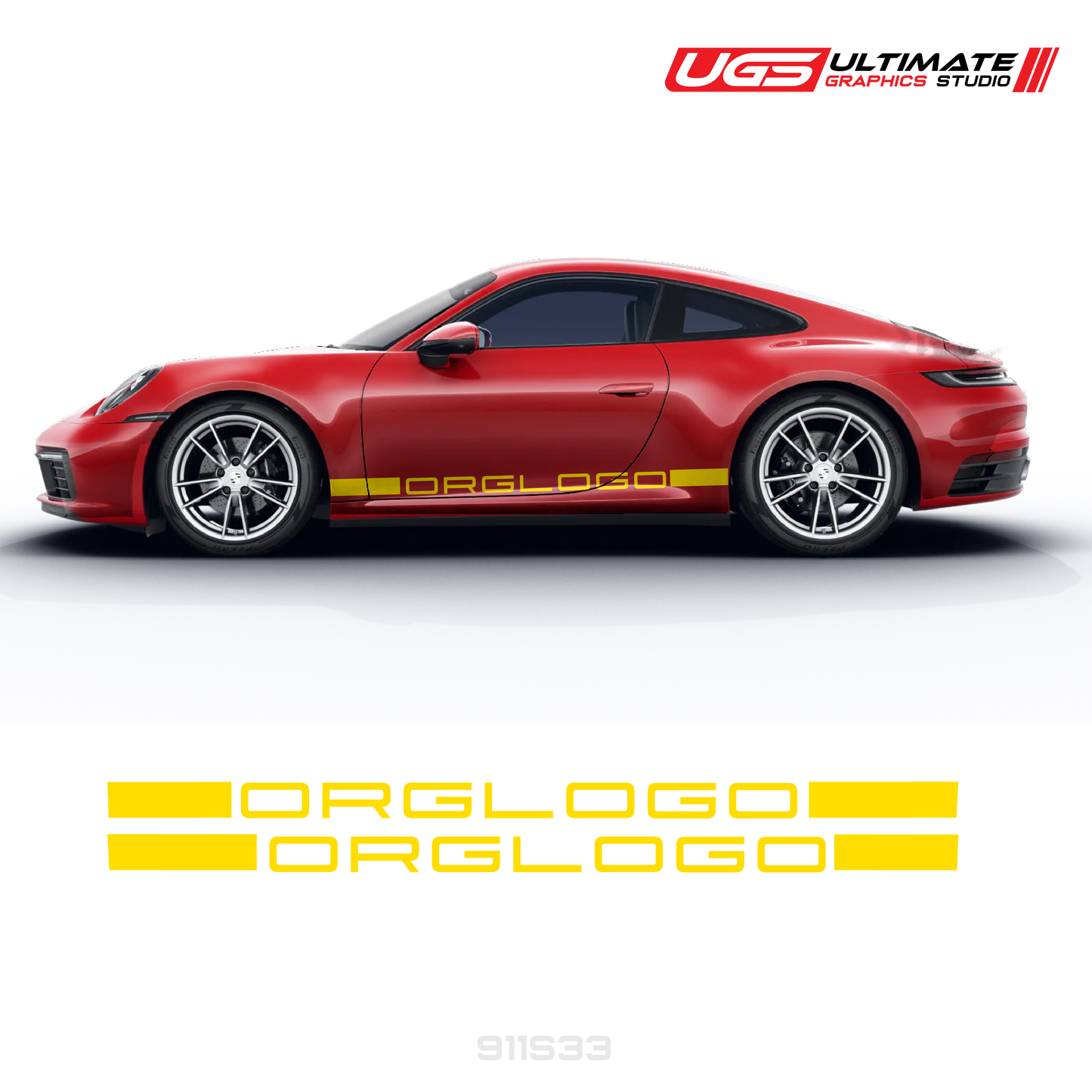 Side Rocker Graphics fits Porsche 911