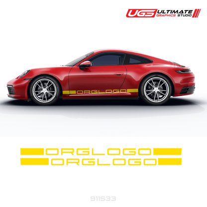 Side Rocker Graphics fits Porsche 911