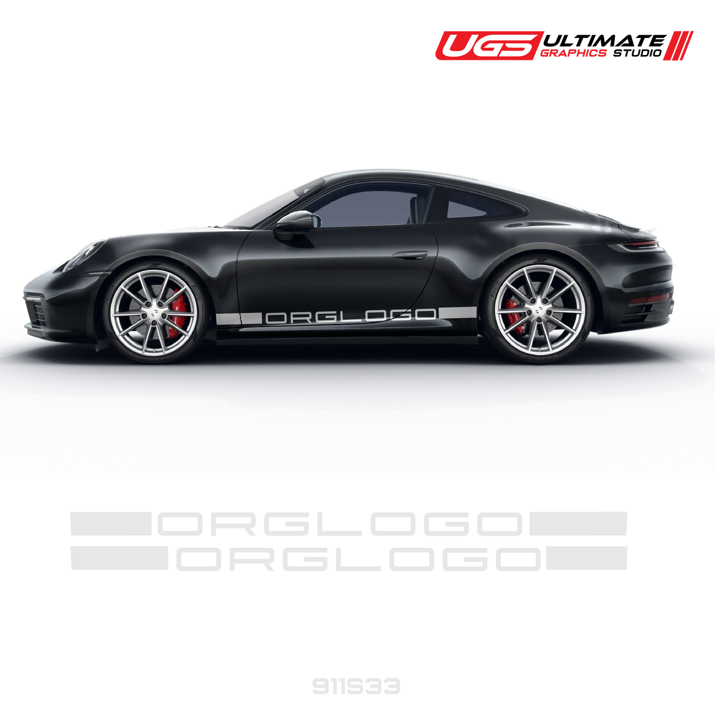 Side Rocker Graphics fits Porsche 911