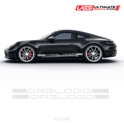 Side Rocker Graphics fits Porsche 911