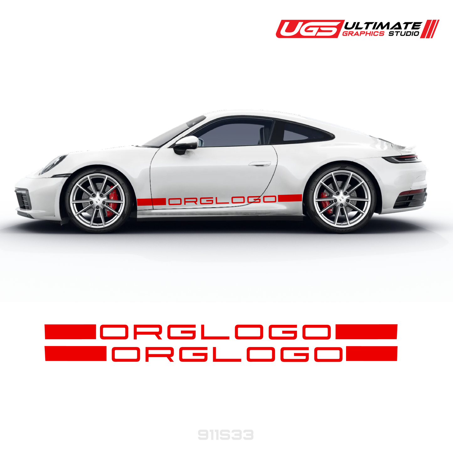 Side Rocker Graphics fits Porsche 911