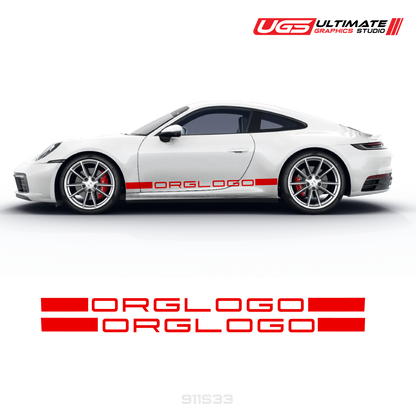 Side Rocker Graphics fits Porsche 911