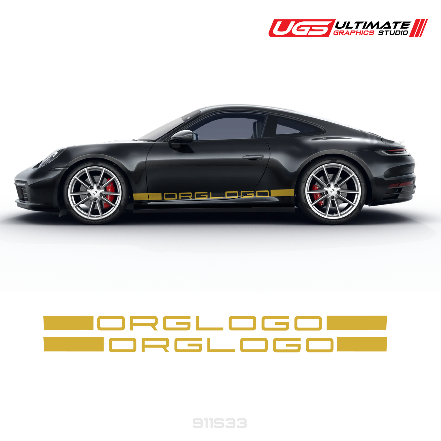 Side Rocker Graphics fits Porsche 911