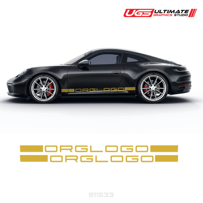 Side Rocker Graphics fits Porsche 911