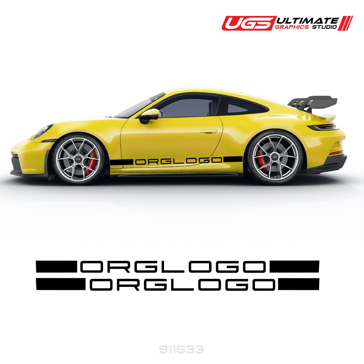 Side Rocker Graphics fits Porsche 911