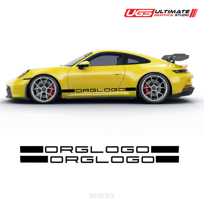 Side Rocker Graphics fits Porsche 911