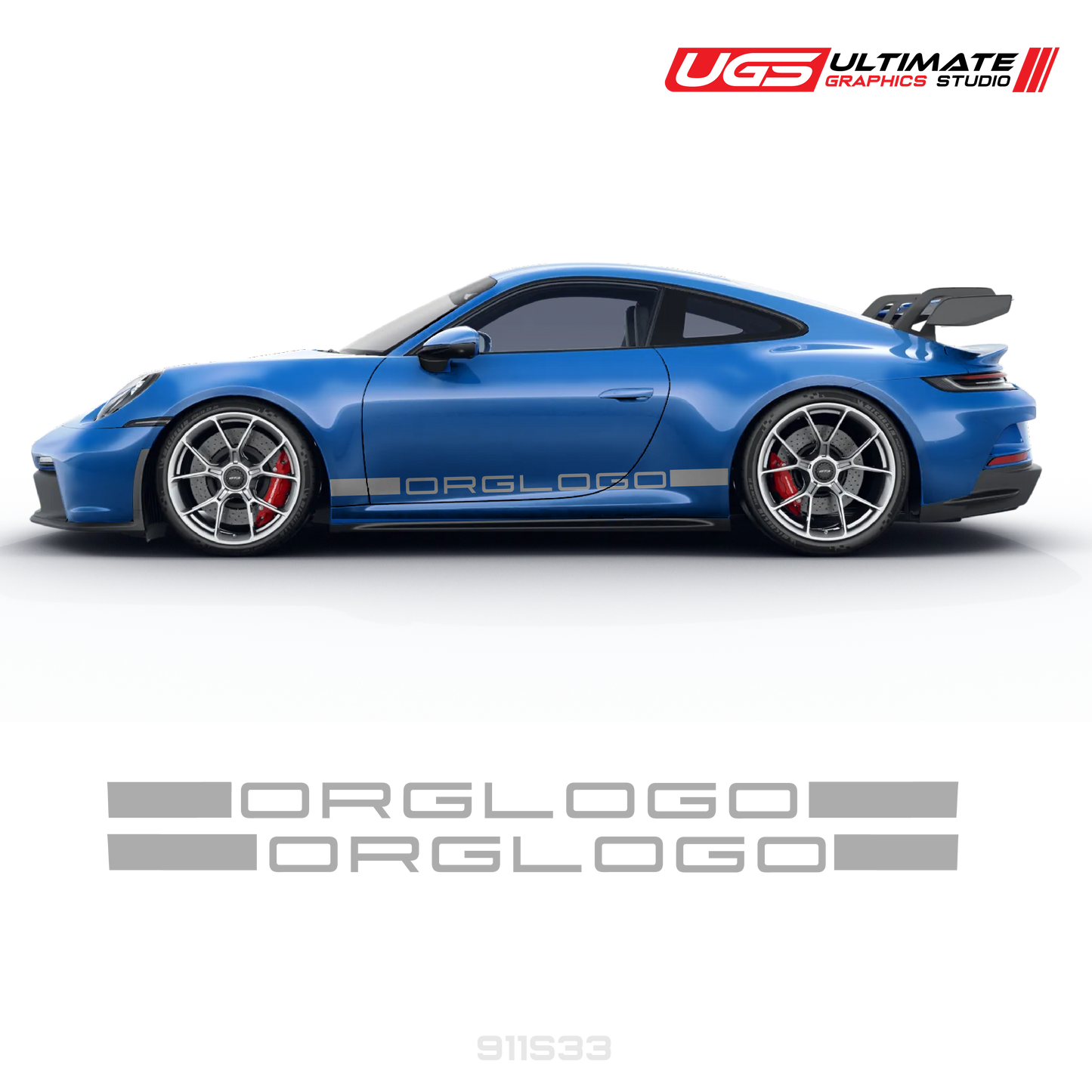 Side Rocker Graphics fits Porsche 911