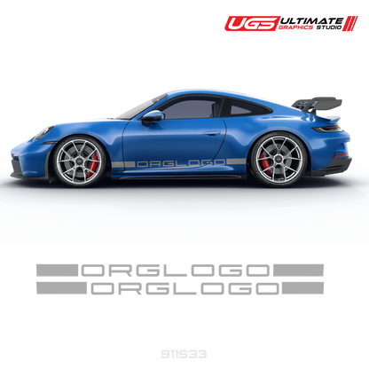 Side Rocker Graphics fits Porsche 911