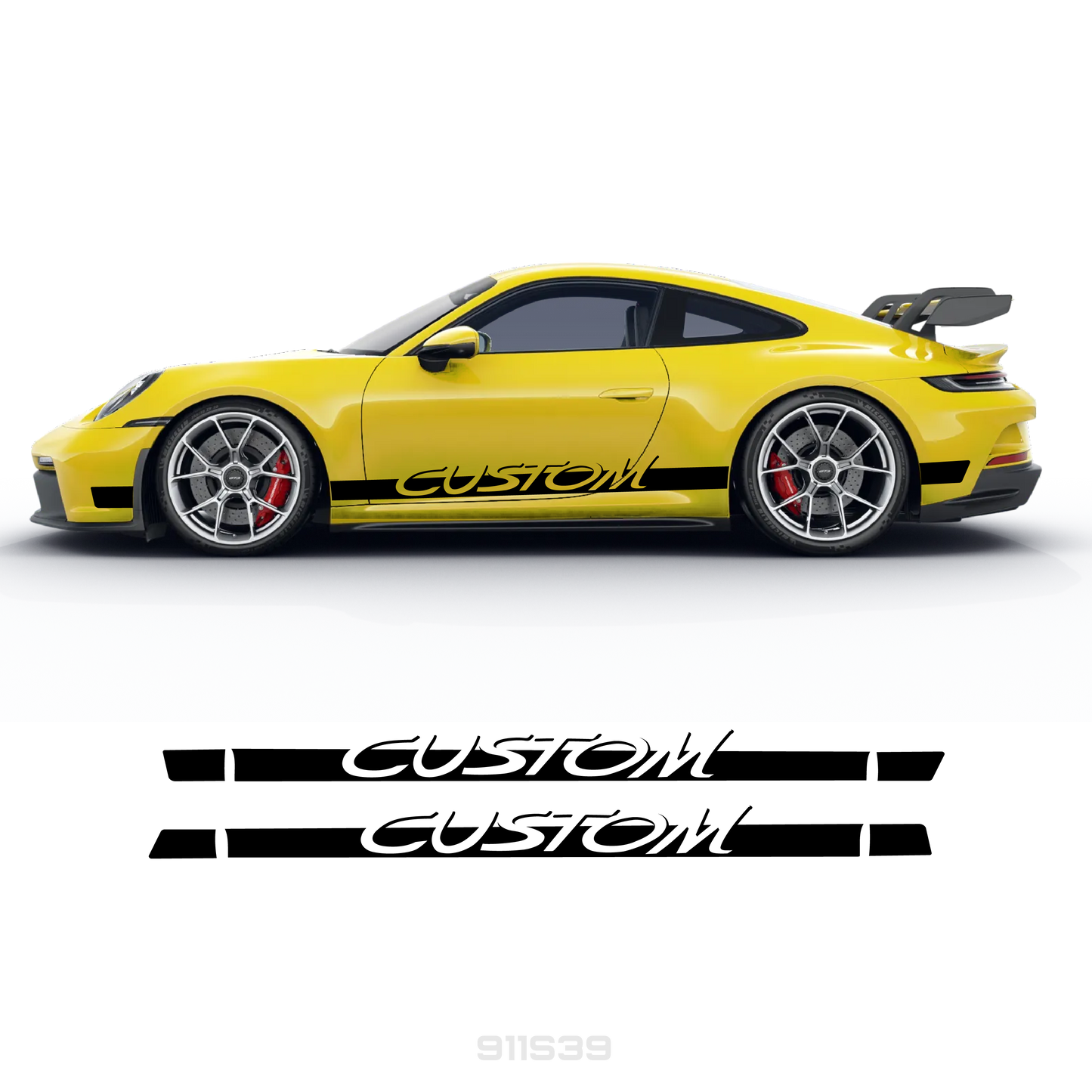 Accent Graphics to fit Porsche 911 GT3 Style 2