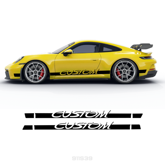 Accent Graphics to fit Porsche 911 GT3 Style 2