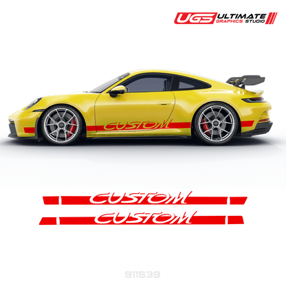 Accent Graphics to fit Porsche 911 GT3 Style 2