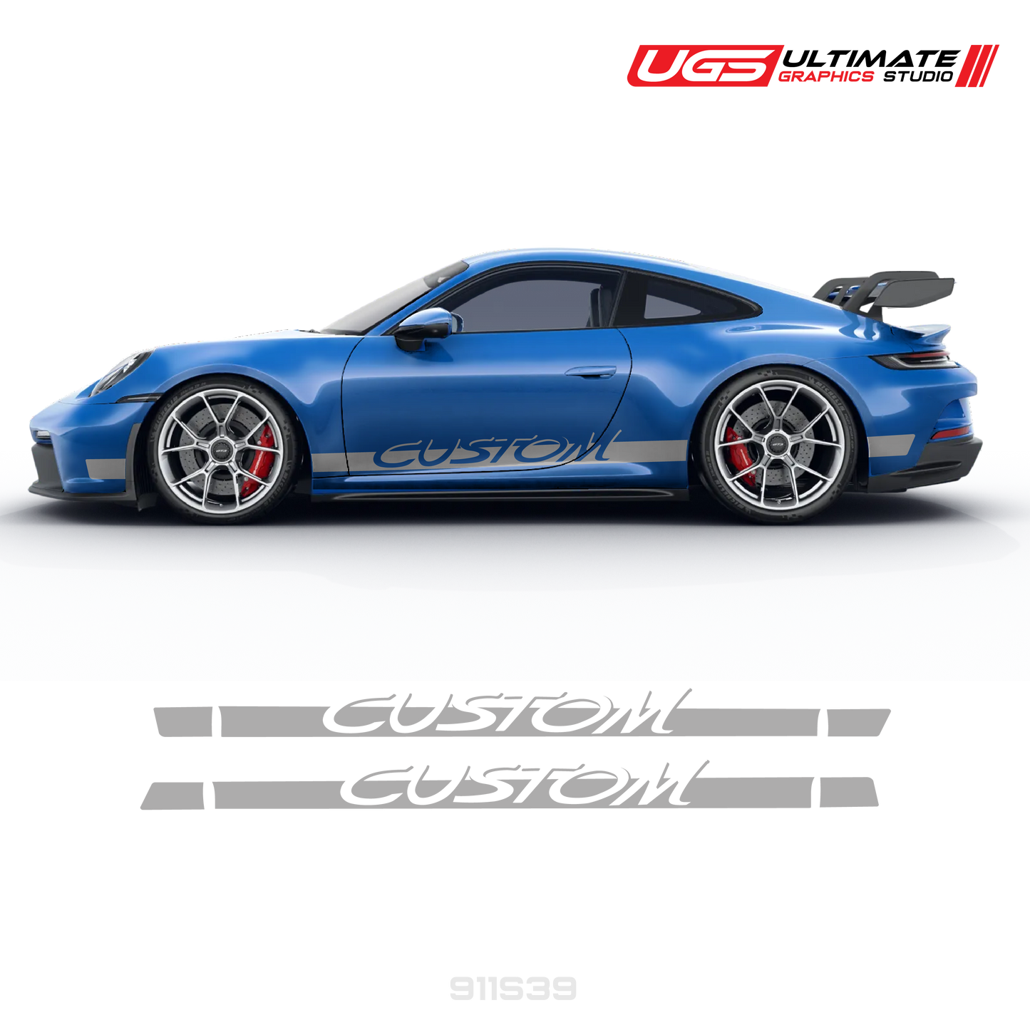 Accent Graphics to fit Porsche 911 GT3 Style 2