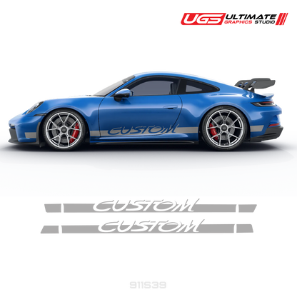 Accent Graphics to fit Porsche 911 GT3 Style 2