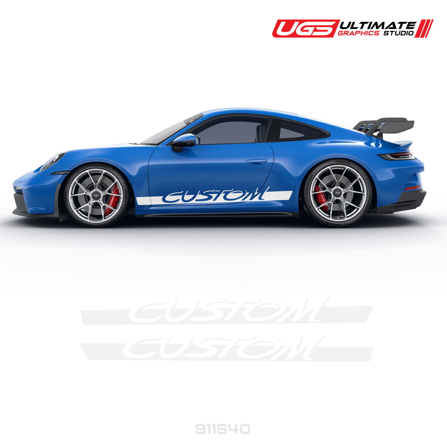 Accent Graphics to fit Porsche 911 GT3