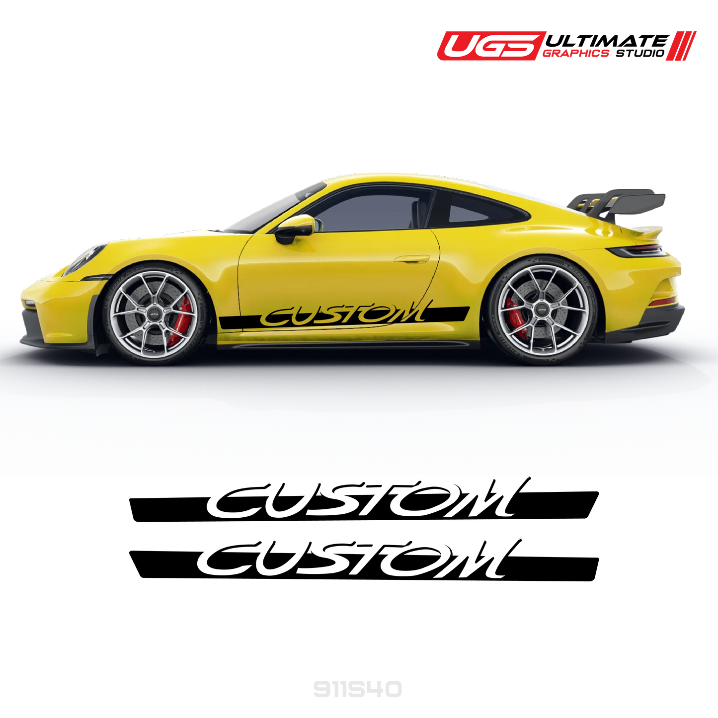 Accent Graphics to fit Porsche 911 GT3