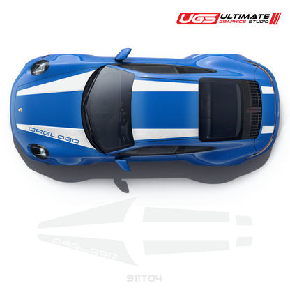 Top Dual Racing Graphics fits Porsche 911