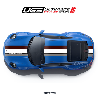 Racing Top Stripe Kit for Porsche Models