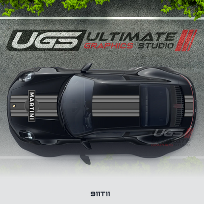 Martini Racing Top Stripe Kit for Porsche Models