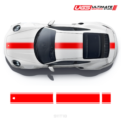 Single Top Stripes fits Most 911