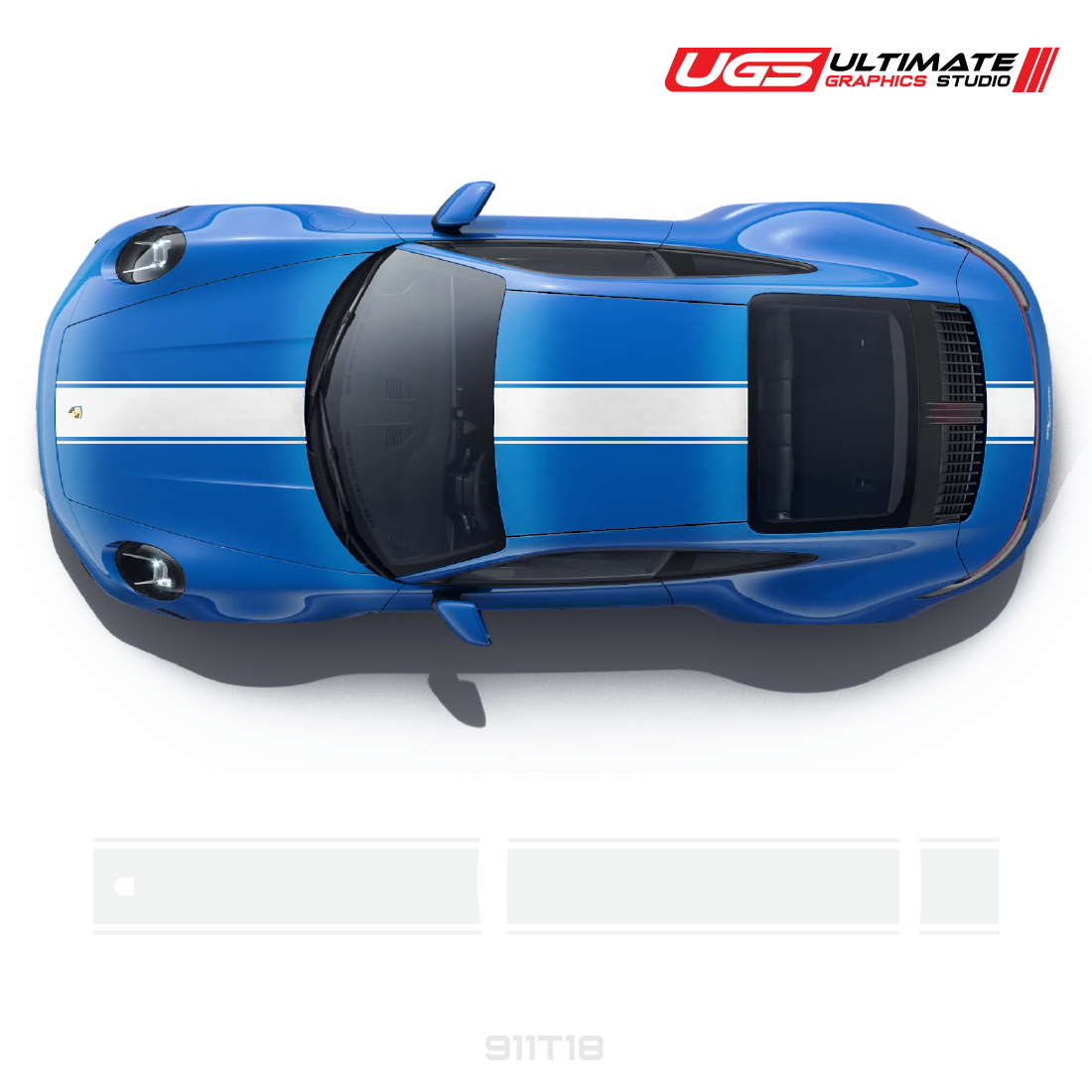 Single Top Stripes fits Most 911
