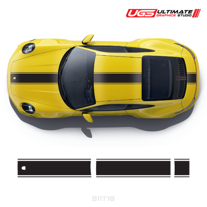 Single Top Stripes fits Most 911