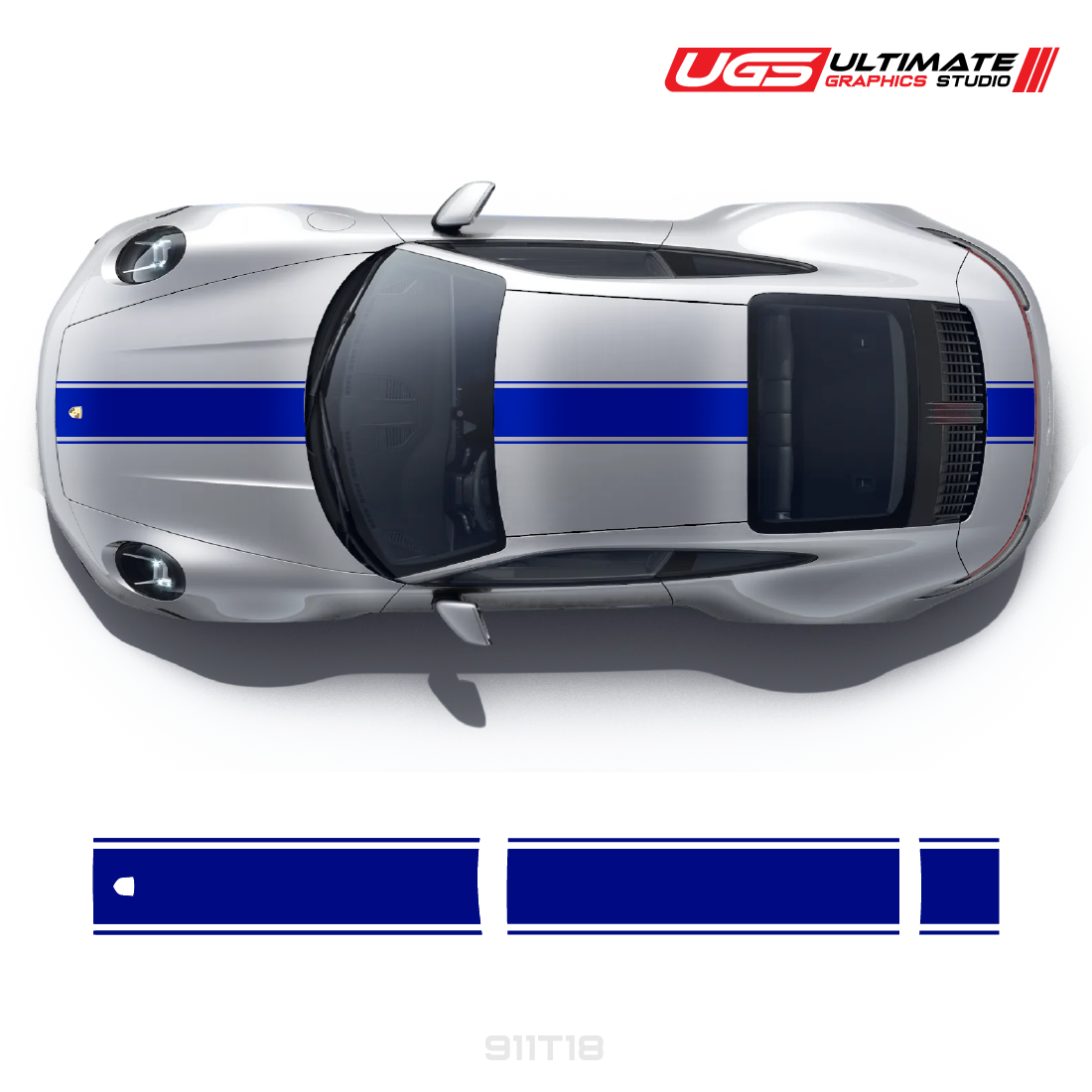 Single Top Stripes fits Most 911