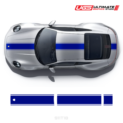 Single Top Stripes fits Most 911