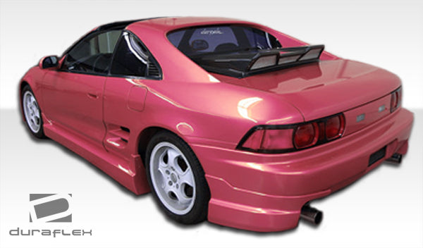 Extreme Dimensions Duraflex Type B Rear Lip Add On Spoiler Compatible With 1991-1995 Toyota MR2 - 2 Piece - 101035