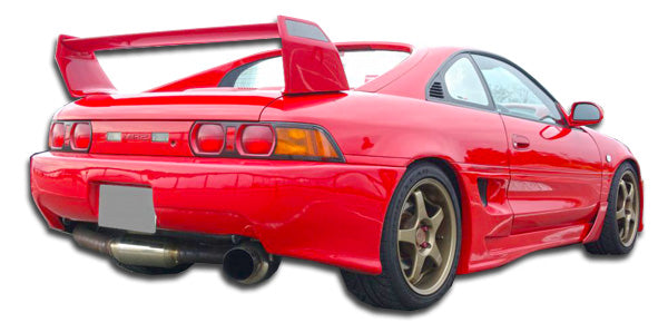 Extreme Dimensions Duraflex Type T Rear Bumper Cover Compatible With 1991-1995 Toyota MR2 - 1 Piece - 101045