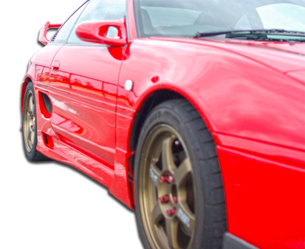 Extreme Dimensions Duraflex Type T Side Skirts Compatible With 1991-1995 Toyota MR2 - 2 Piece - 101046