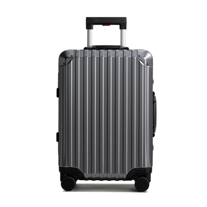 TREVA Aluminum Suitcase Gunmetal