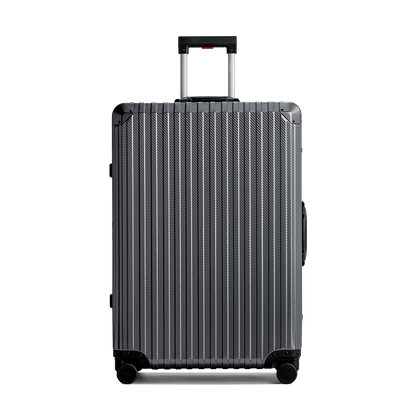 TREVA Aluminum Suitcase Gunmetal